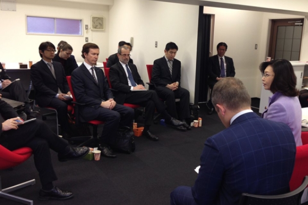 Breakfast meeting with Junko Mihara | GR Japan